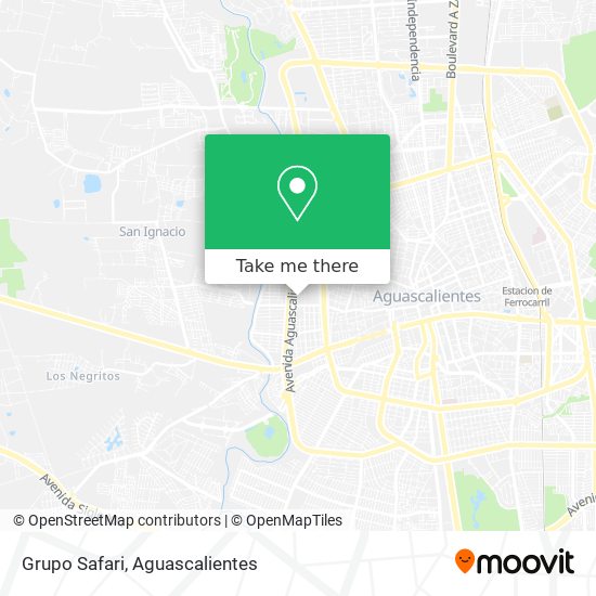 Mapa de Grupo Safari