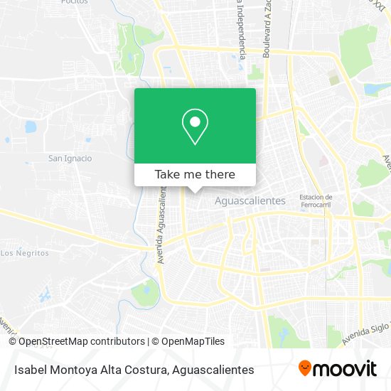 Mapa de Isabel Montoya Alta Costura