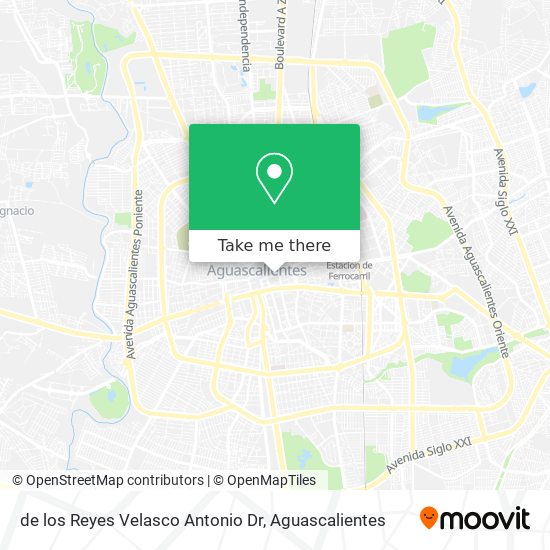 Mapa de de los Reyes Velasco Antonio Dr