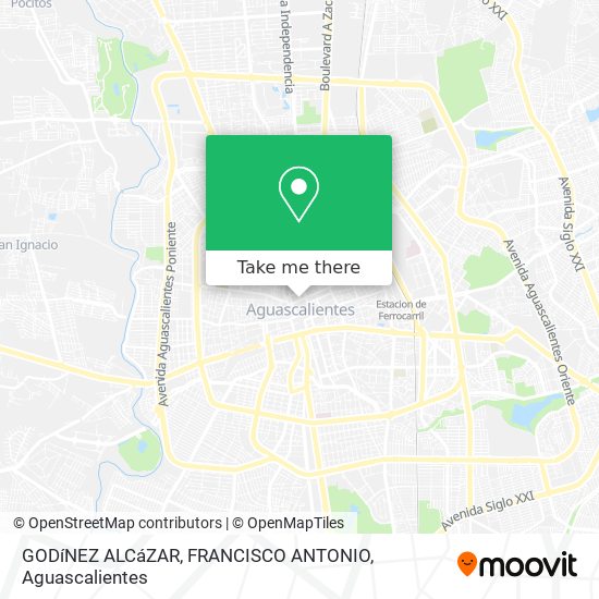 GODíNEZ ALCáZAR, FRANCISCO ANTONIO map