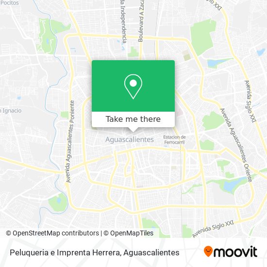 Peluqueria e Imprenta Herrera map