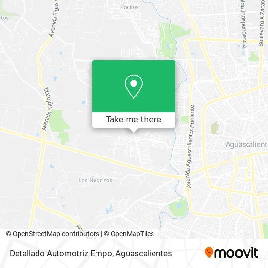 Detallado Automotriz Empo map