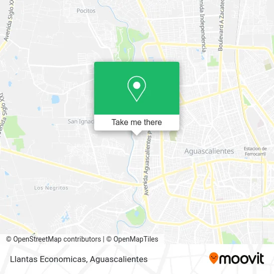 Llantas Economicas map
