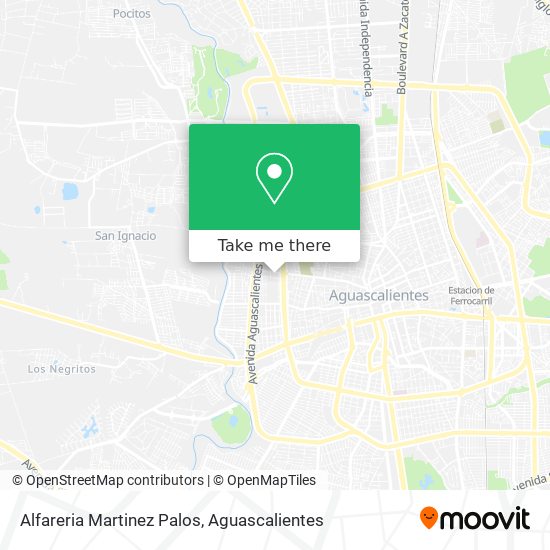 Alfareria Martinez Palos map