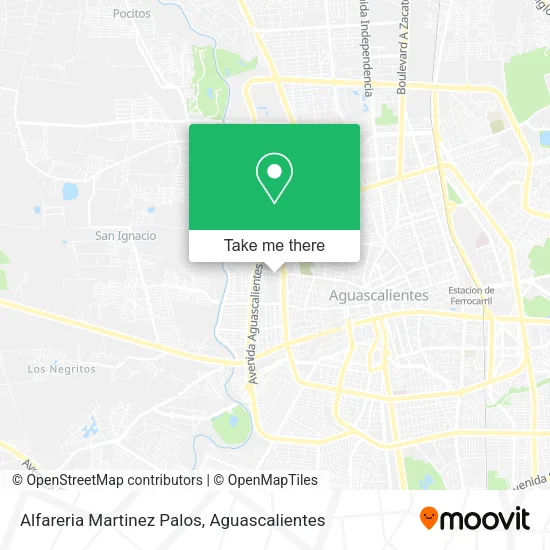 Alfareria Martinez Palos map