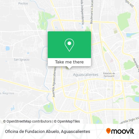 Oficina de Fundacion Abuelo map