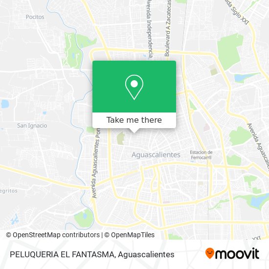 PELUQUERIA EL FANTASMA map