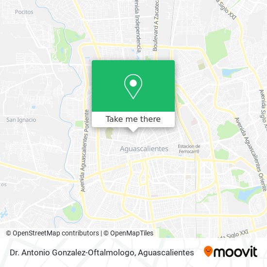 Dr. Antonio Gonzalez-Oftalmologo map