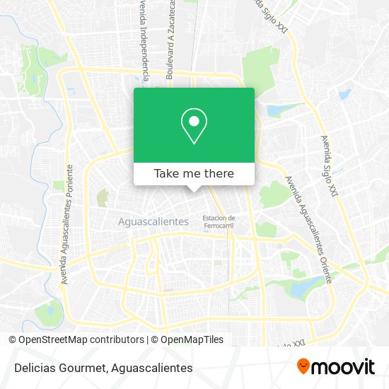 Delicias Gourmet map