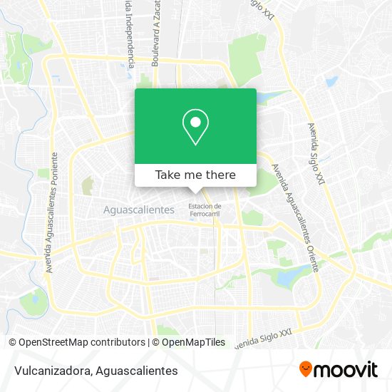 Mapa de Vulcanizadora