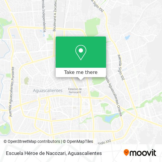 Escuela Héroe de Nacozari map