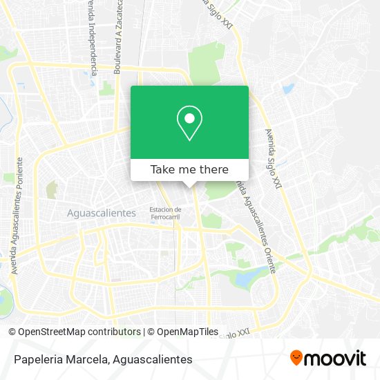Mapa de Papeleria Marcela