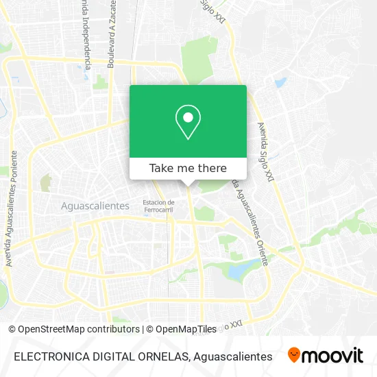 ELECTRONICA DIGITAL ORNELAS map