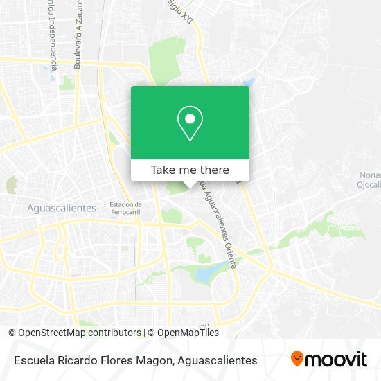 Escuela Ricardo Flores Magon map