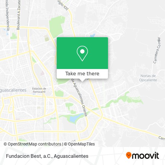 Fundacion Best, a.C. map