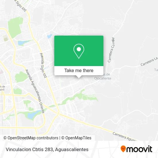 Vinculacion Cbtis 283 map