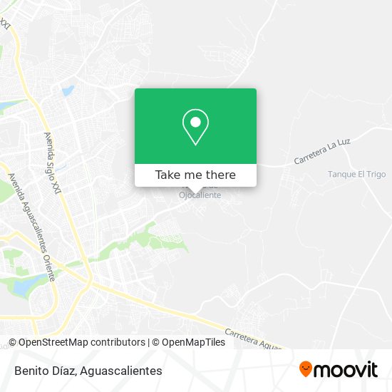 Mapa de Benito Díaz