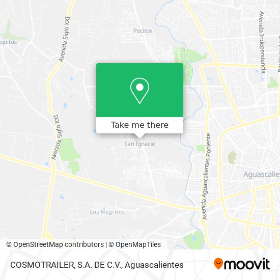 Mapa de COSMOTRAILER, S.A. DE C.V.