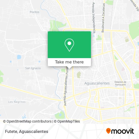 Mapa de Futete