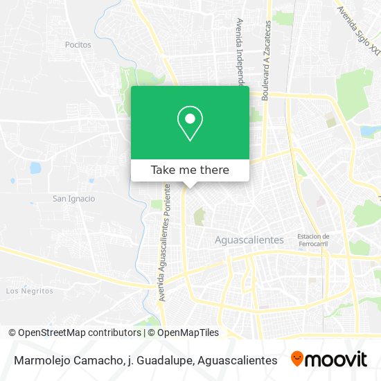 Mapa de Marmolejo Camacho, j. Guadalupe