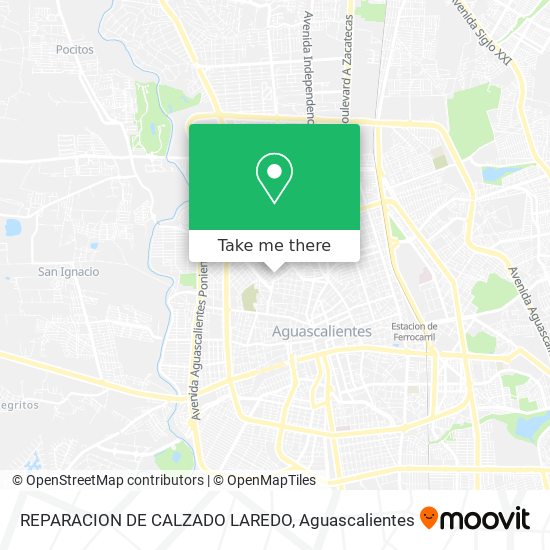 Mapa de REPARACION DE CALZADO LAREDO