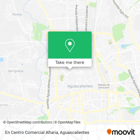 En Centro Comercial Altaria map