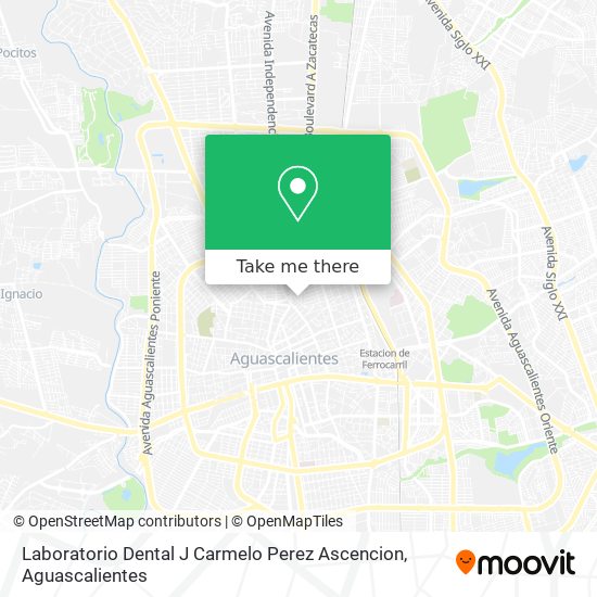 Laboratorio Dental J Carmelo Perez Ascencion map