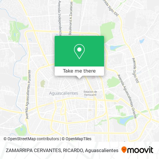 Mapa de ZAMARRIPA CERVANTES, RICARDO