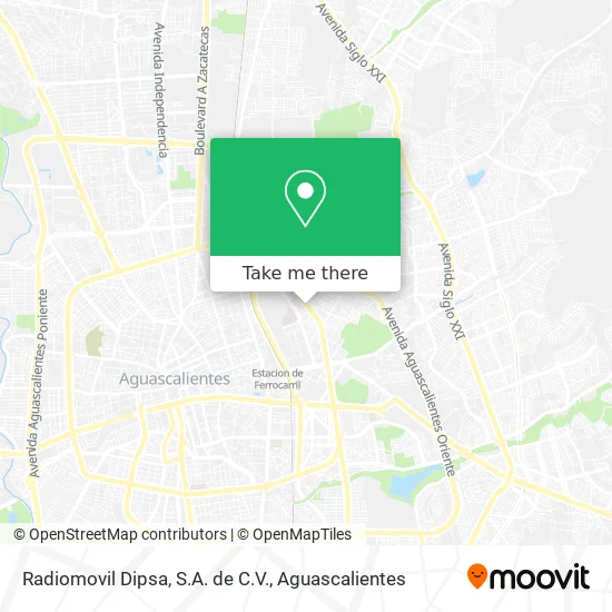 Radiomovil Dipsa, S.A. de C.V. map