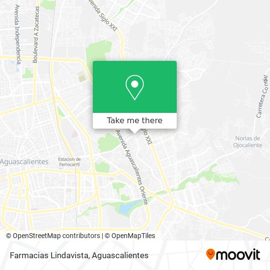 Farmacias Lindavista map