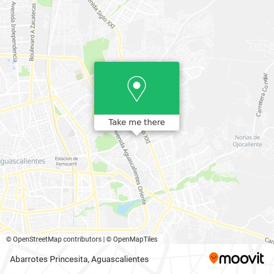 Abarrotes Princesita map