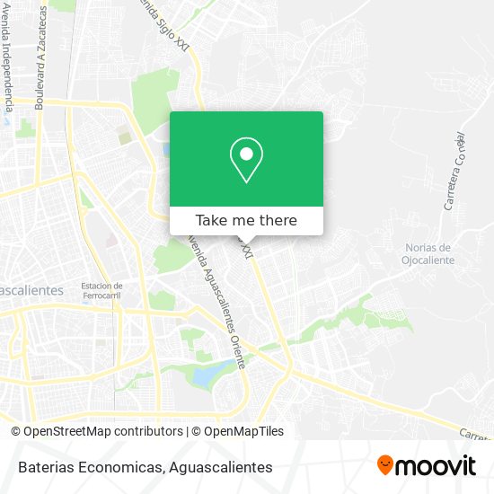 Mapa de Baterias Economicas