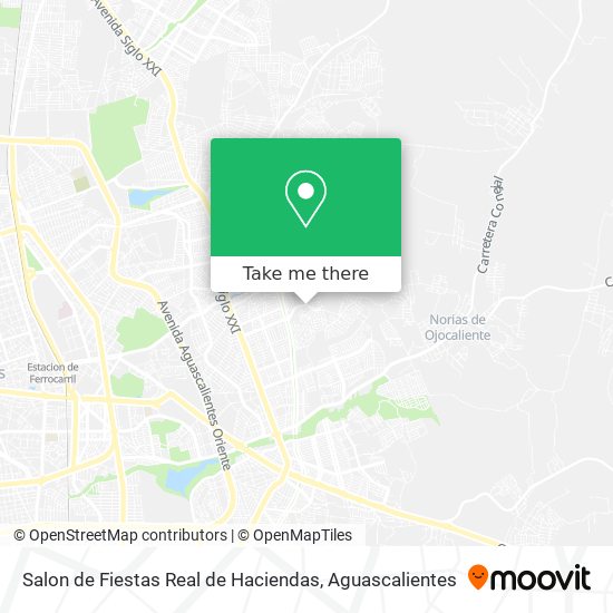 Salon de Fiestas Real de Haciendas map