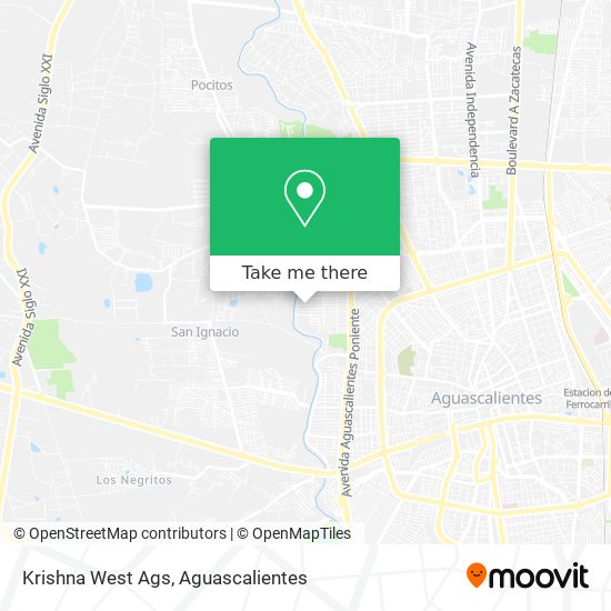 Mapa de Krishna West Ags