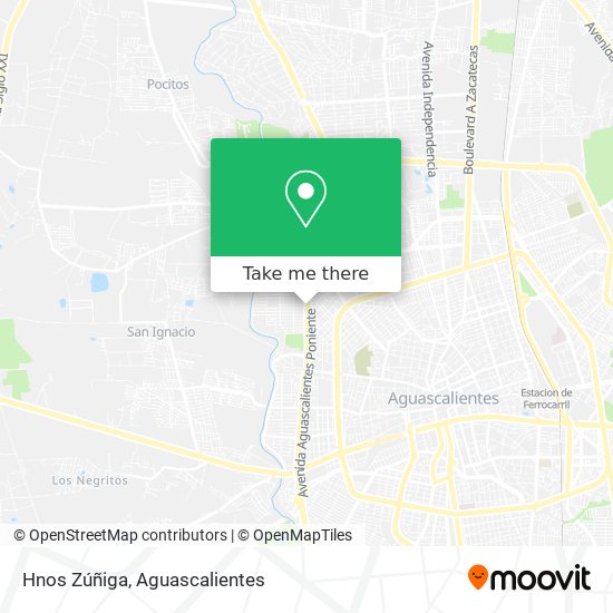 Hnos Zúñiga map