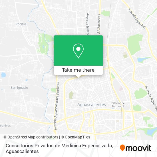 Mapa de Consultorios Privados de Medicina Especializada