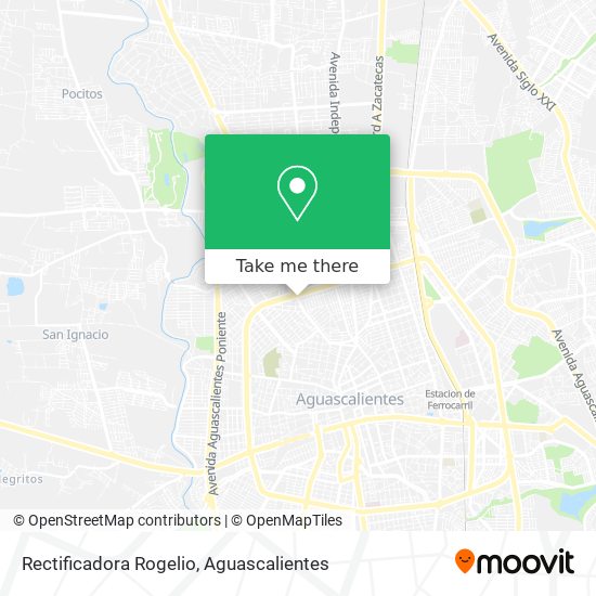 Mapa de Rectificadora Rogelio