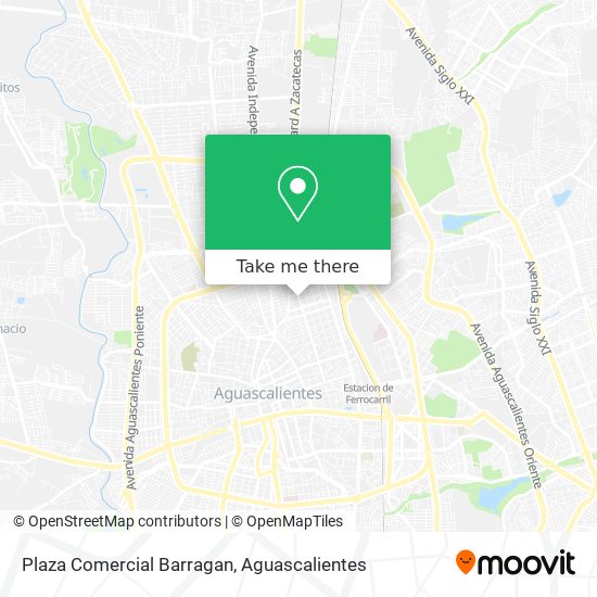 Plaza Comercial Barragan map