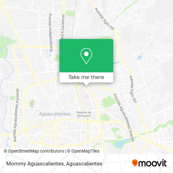 Mommy Aguascalientes map