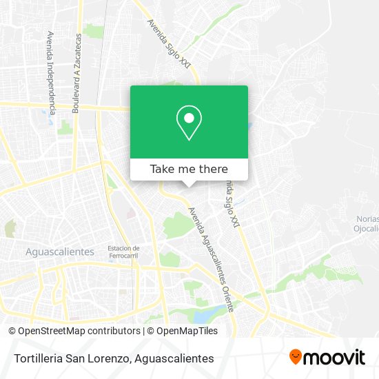 Mapa de Tortilleria San Lorenzo