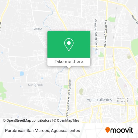 Parabrisas San Marcos map