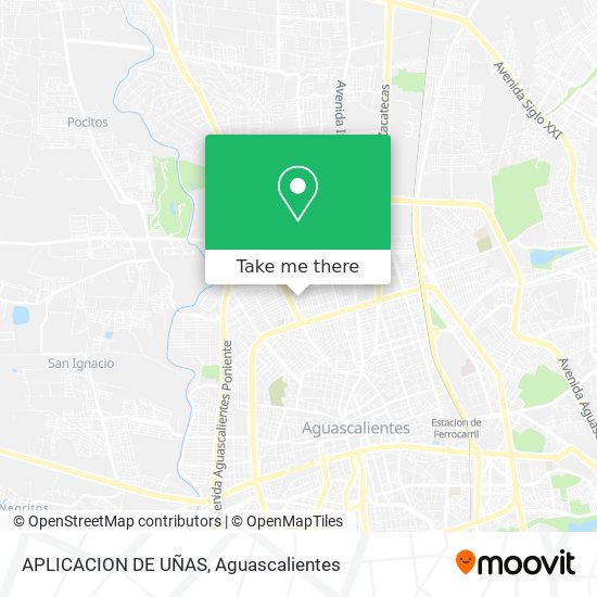 Mapa de APLICACION DE UÑAS