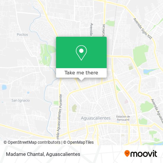 Mapa de Madame Chantal