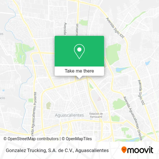 Gonzalez Trucking, S.A. de C.V. map