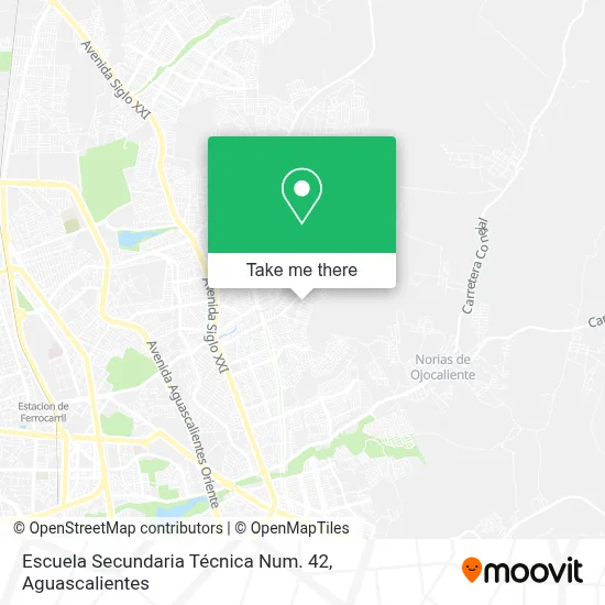 Escuela Secundaria Técnica Num. 42 map