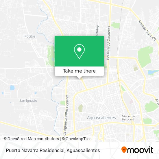 Puerta Navarra Residencial map