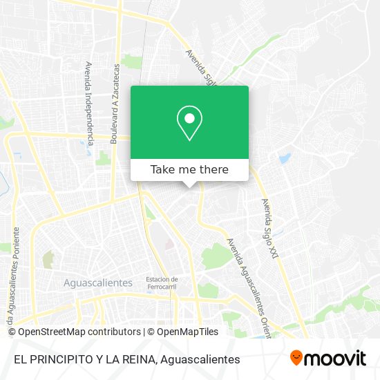 Mapa de EL PRINCIPITO Y LA REINA