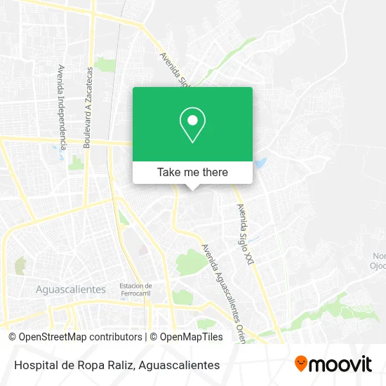 Hospital de Ropa Raliz map