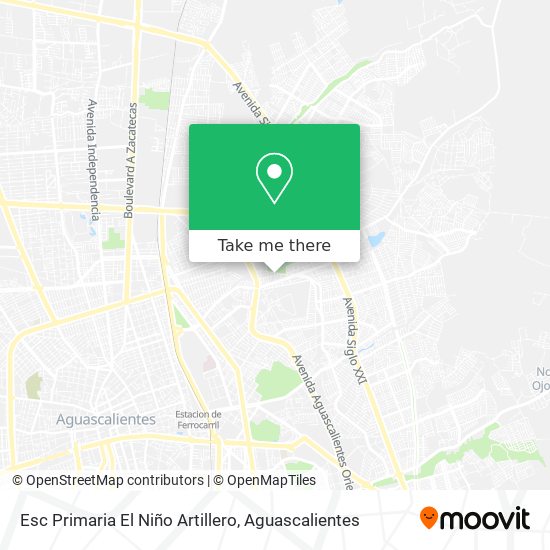 Esc Primaria El Niño Artillero map