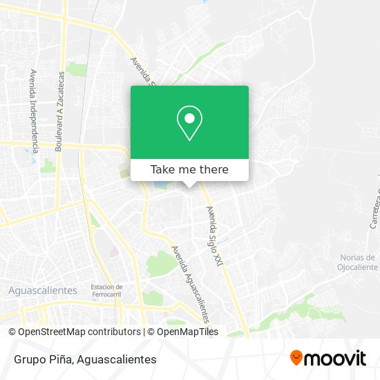 Mapa de Grupo Piña